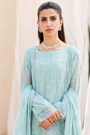 Motifz Embroidered Bemberg Chiffon Unstitched 3Pc Suit 3893-AMARI