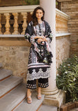 Elaf Premium Print Chikankari Lawn Unstitched 3Pc Suit ECT-05B WILD FLOWER