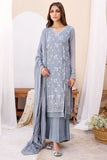 Motifz Embroidered Bemberg Chiffon Unstitched 3Pc Suit 3905-KAIE
