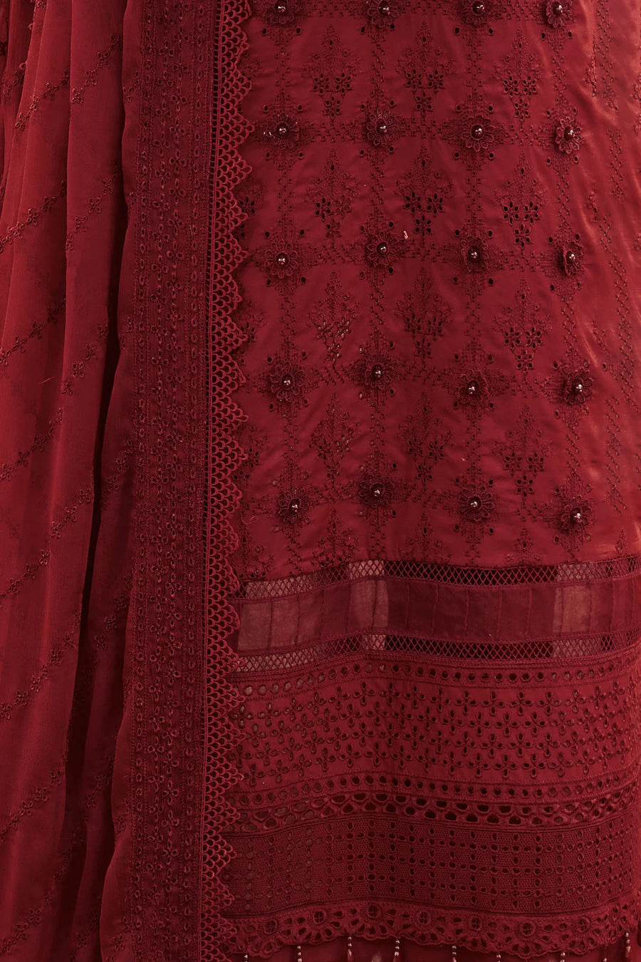Motifz Schiffli Embroidered Lawn Unstitched 3Pc Suit 3985-RAHMA