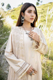 Safwa Clara Premium Embroidered Cotton Lawn Unstitched 3Pc Suit CAA-01