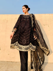 MAK Fashion Ready to Wear 3 Pc Embroidered Organza EFO-10013