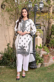 MAK Fashion Ready to Wear 3 Pc Embroidered Organza EFO-1003