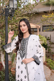 MAK Fashion Ready to Wear 3 Pc Embroidered Organza EFO-1003