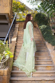 MAK Fashion 3Pc Unstitched Embroidered Organza KUW-10060