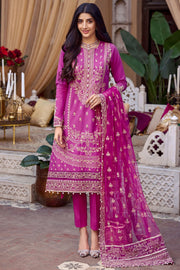 Motifz Nayaab Premium Embroidered Lawn Unstitched 3Pc Suit 4042-AMAANI