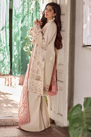 Motifz Nayaab Premium Embroidered Lawn Unstitched 3Pc Suit 4043-JAHAN