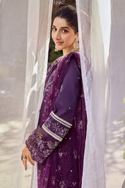 Motifz Nayaab Premium Embroidered Lawn Unstitched 3Pc Suit 4044-ZOHREH