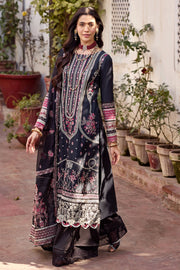 Motifz Nayaab Premium Embroidered Lawn Unstitched 3Pc Suit 4048-FLEUR