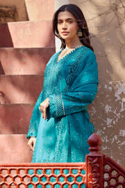 Motifz Nayaab Premium Embroidered Lawn Unstitched 3Pc Suit 4049-AVERY