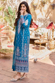 Motifz Nayaab Premium Embroidered Lawn Unstitched 3Pc Suit 4050-VIDA