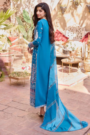 Motifz Nayaab Premium Embroidered Lawn Unstitched 3Pc Suit 4050-VIDA