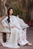 Motifz Nayaab Premium Embroidered Lawn Unstitched 3Pc Suit 4056-ZOOHA