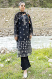 Safwa Clara Premium Embroidered Cotton Lawn Unstitched 3Pc Suit CAA-08