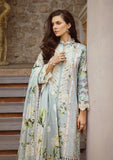 Elaf Premium Print Chikankari Lawn Unstitched 3Pc Suit ECT-05A WATERLILLY