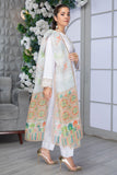FCS-07 - SAFWA FLORAL 3-PIECE EMBROIDERED COLLECTION VOL 01