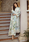 Elaf Premium Print Chikankari Lawn Unstitched 3Pc Suit ECT-05A WATERLILLY