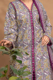 Ixora by Safwa Fine Printed Doria Lawn Unstitched 3Pc Suit ICS-32