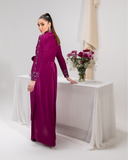 Maria Osama Khan Tiffany Vol-01 Luxury Pret 2Pc Suit - Amethyst