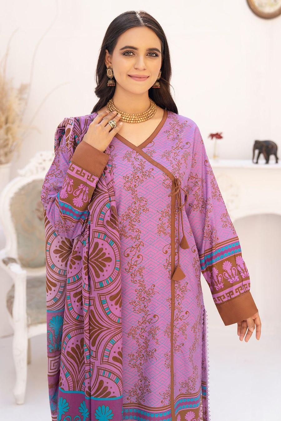 SSD-200 - MALLOW DIGITAL PRINTS SHIRT DUPATTA COLLECTION