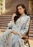 Elaf Premium Print Chikankari Lawn Unstitched 3Pc Suit ECT-05A WATERLILLY