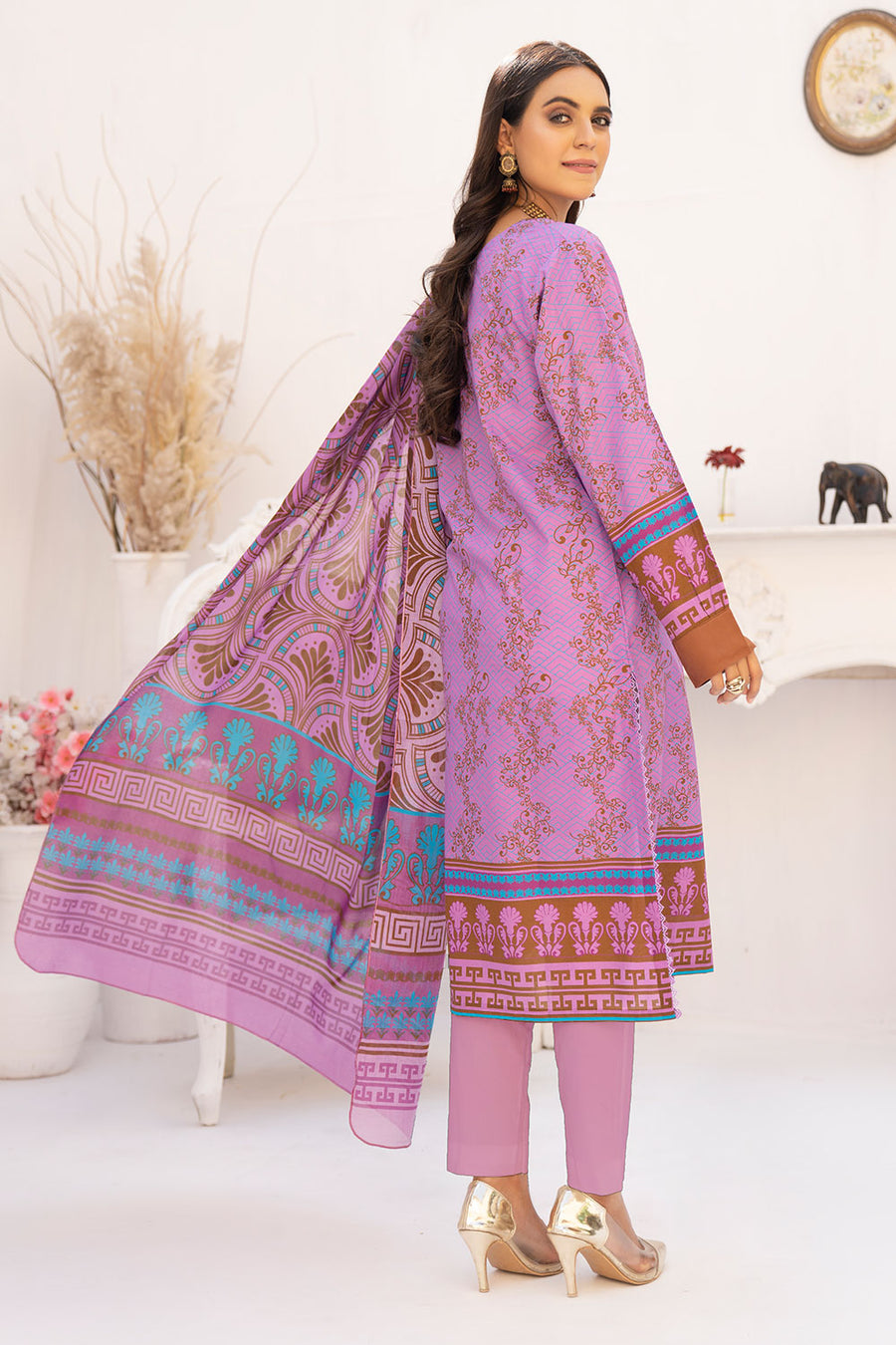 SSD-200 - MALLOW DIGITAL PRINTS SHIRT DUPATTA COLLECTION
