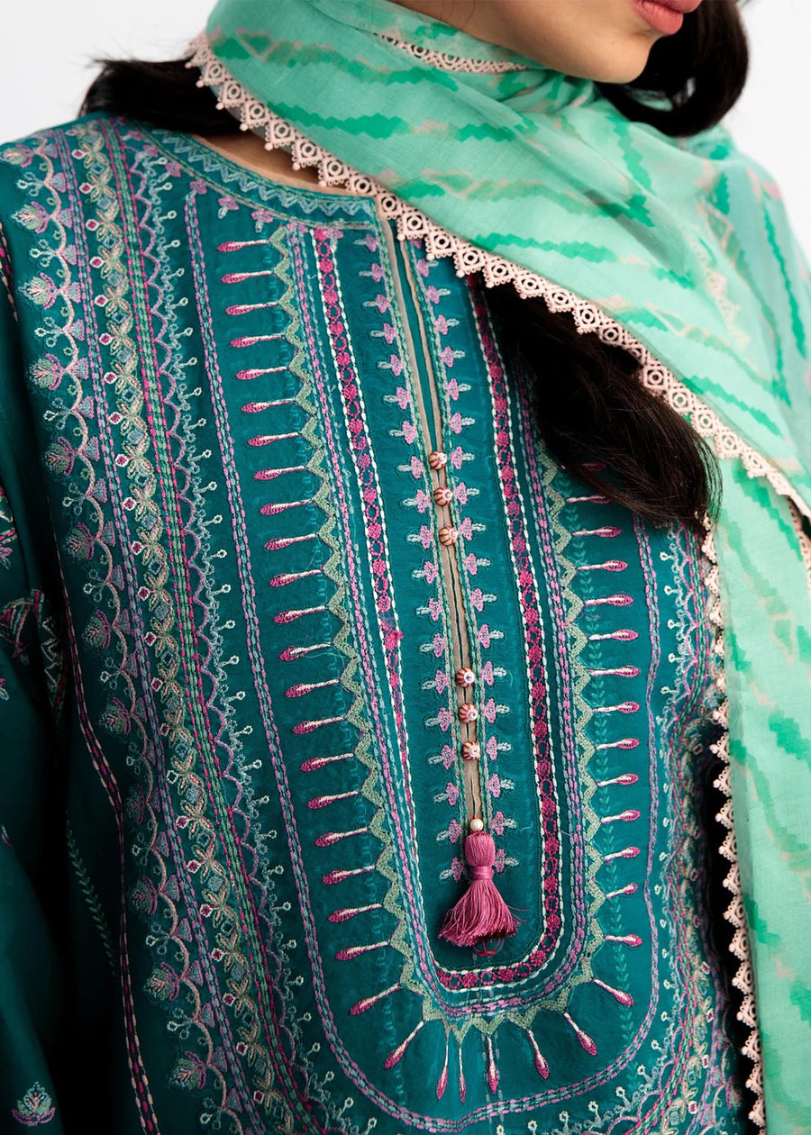 Coco by Zara Shahjahan Embroidered Lawn Unstitched 3 Piece Suit D-04A