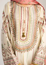 Coco by Zara Shahjahan Embroidered Lawn Unstitched 3 Piece Suit D-04B