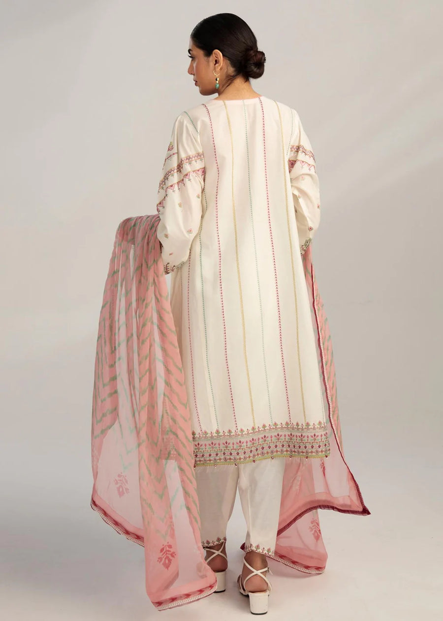 Coco by Zara Shahjahan Embroidered Lawn Unstitched 3 Piece Suit D-04B