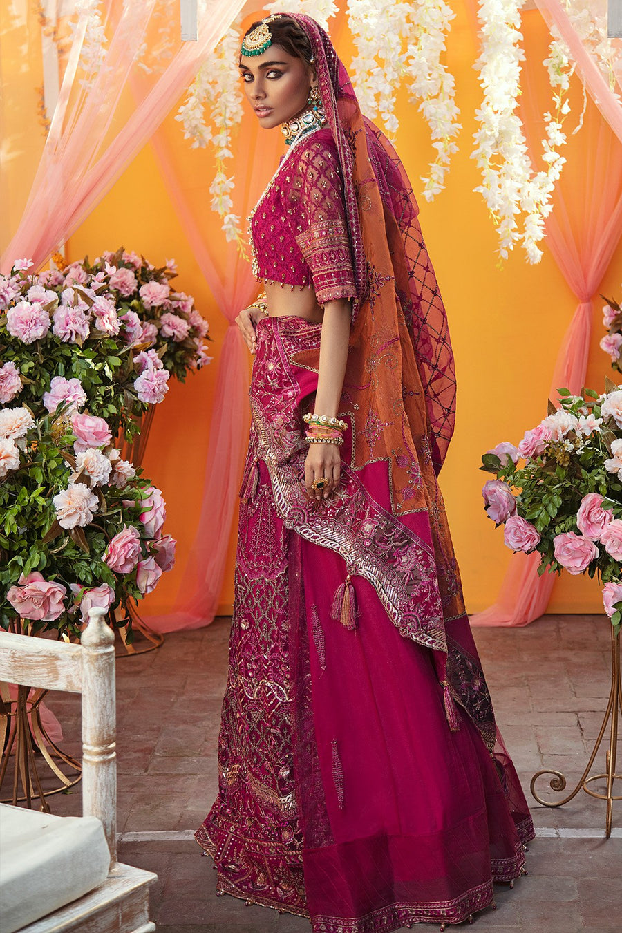NUREH Jhoomro Unstitched Luxury Formals 3 Piece Suit NL-17 Nurhayat - FaisalFabrics.pk
