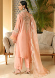ELAF Premium Luxury Pret Embroidered Lawn 3Pc Suit ELP-01C Fairy Floss