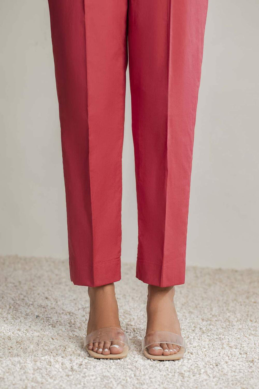 Nuriyaa Cambric Pret Trousers - STRAIGHT PANTS - FaisalFabrics.pk