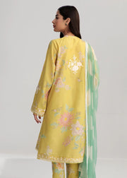 Coco by Zara Shahjahan Embroidered Lawn Unstitched 3 Piece Suit D-05A