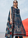 NUREH Tere Sang Unstitched Embroidered Swiss Lawn 3Pc Suit NSL-02