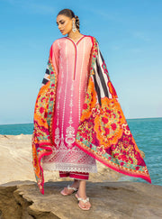 Zainab Chottani Embroidered Chikankari Lawn Unstitched 3Pc Suit ZC-06A
