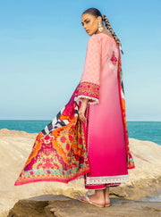 Zainab Chottani Embroidered Chikankari Lawn Unstitched 3Pc Suit ZC-06A