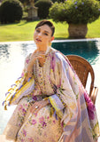 Elaf Premium Print Chikankari Lawn Unstitched 3Pc Suit ECT-06A RIVERDALE