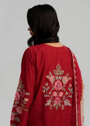 Coco by Zara Shahjahan Embroidered Lawn Unstitched 3 Piece Suit D-07B