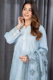 FCS-02 - SAFWA FLORAL 3-PIECE EMBROIDERED COLLECTION VOL 01