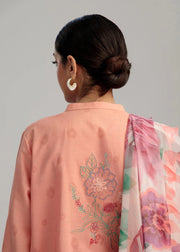 Coco by Zara Shahjahan Embroidered Lawn Unstitched 3 Piece Suit D-08A