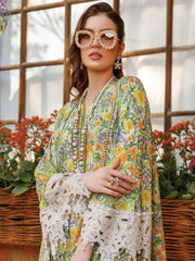 Maria.B M.Prints Lawn Unstitched Embroidered 3 Piece Suit MPT-1708-A