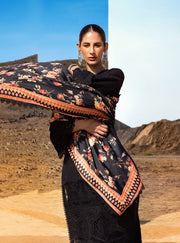 Zainab Chottani Embroidered Chikankari Lawn Unstitched 3Pc Suit ZC-09A