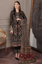 Ramsha Chevron Vol-05 Luxury Chiffon Unstitched 3Pc Suit A-501
