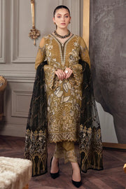 Ramsha Chevron Vol-05 Luxury Chiffon Unstitched 3Pc Suit A-504