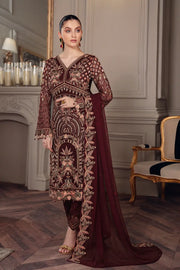 Ramsha Chevron Vol-05 Luxury Chiffon Unstitched 3Pc Suit A-507
