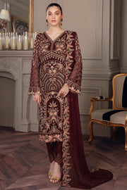 Ramsha Chevron Vol-05 Luxury Chiffon Unstitched 3Pc Suit A-507