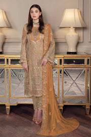 Ramsha Chevron Vol-05 Luxury Chiffon Unstitched 3Pc Suit A-508