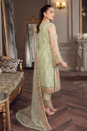 Ramsha Chevron Vol-05 Luxury Chiffon Unstitched 3Pc Suit A-509