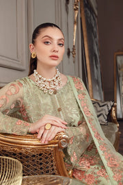 Ramsha Chevron Vol-05 Luxury Chiffon Unstitched 3Pc Suit A-509