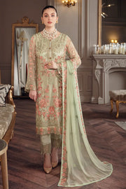 Ramsha Chevron Vol-05 Luxury Chiffon Unstitched 3Pc Suit A-509